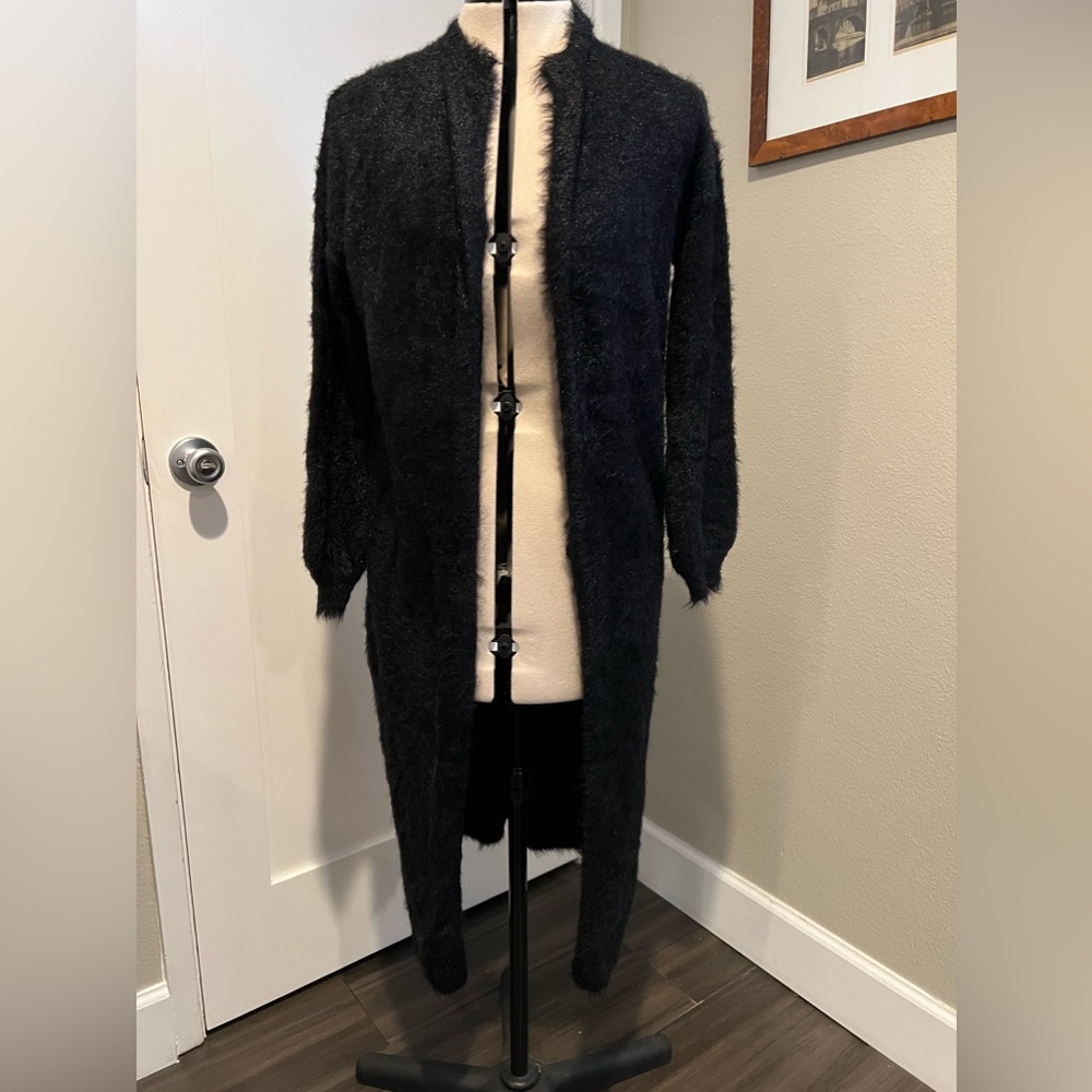 House of Harlow 1960 x REVOLVE black long cardigan.